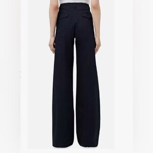rag & bone Salute Navy Sofie wide leg chino pants Size 00